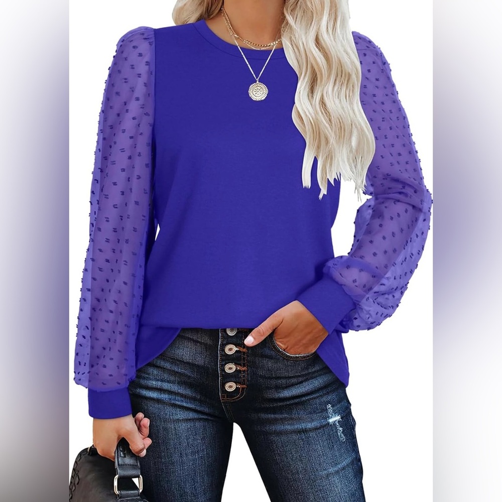 Blue/Purple Blouse